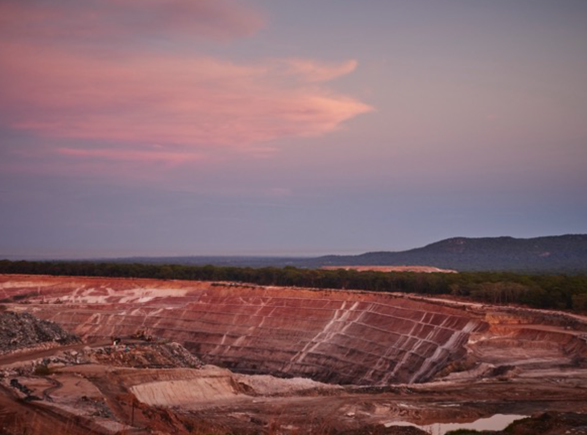 mine-at-Kagem-Zambia An open pit emerald mine at Kagem, Zambia, an example of large-scale mining. (Photo courtesy of Gemfields.)